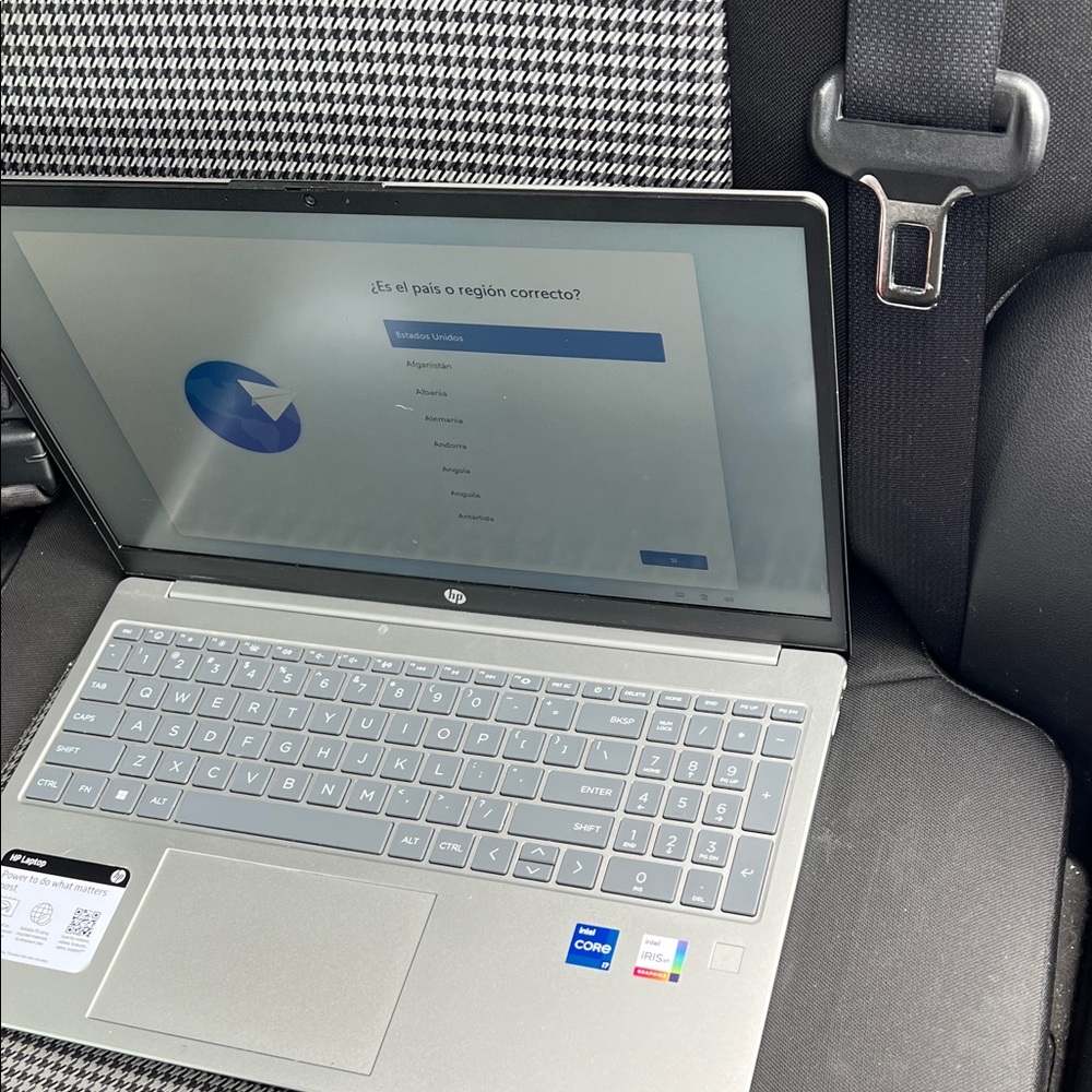 HP Gray Laptop with Intel Core